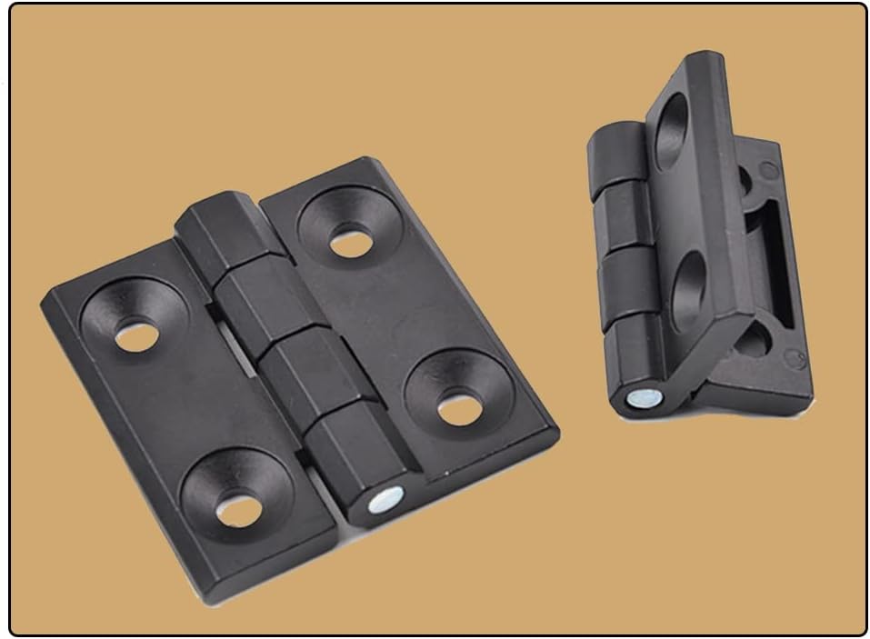 Cerniera per porta da 2 pezzi, cerniera per mobile, cerniera per porta mobile, cerniera per porta mobile pieghevole, per porta mobile in lega di zinc - 3