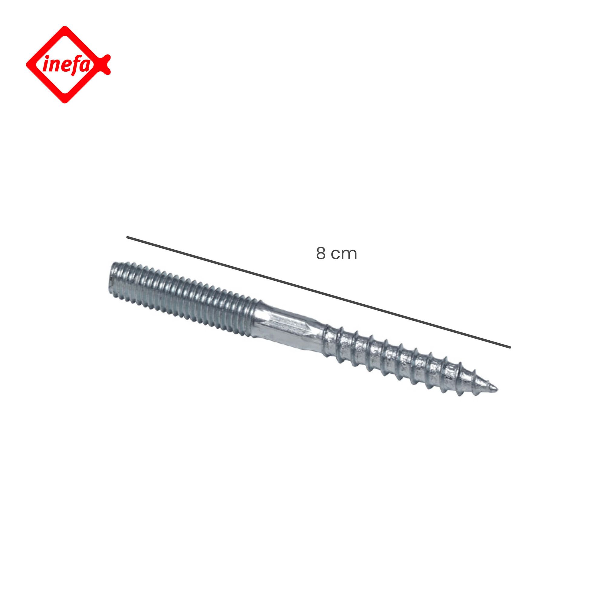 INEFA Collier de descente acier galvanisé 50/75mm x 80mm Argent - 2