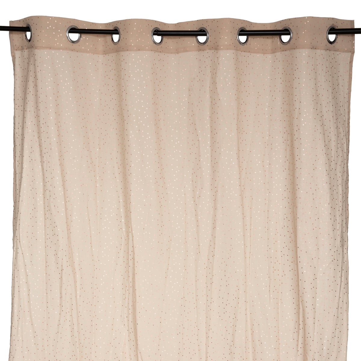 Cortinas Rosas Atmosphera - Cortina Con Ojales «Berlingot» - Rosa Terracota 140 X 250 Cortina Rosa