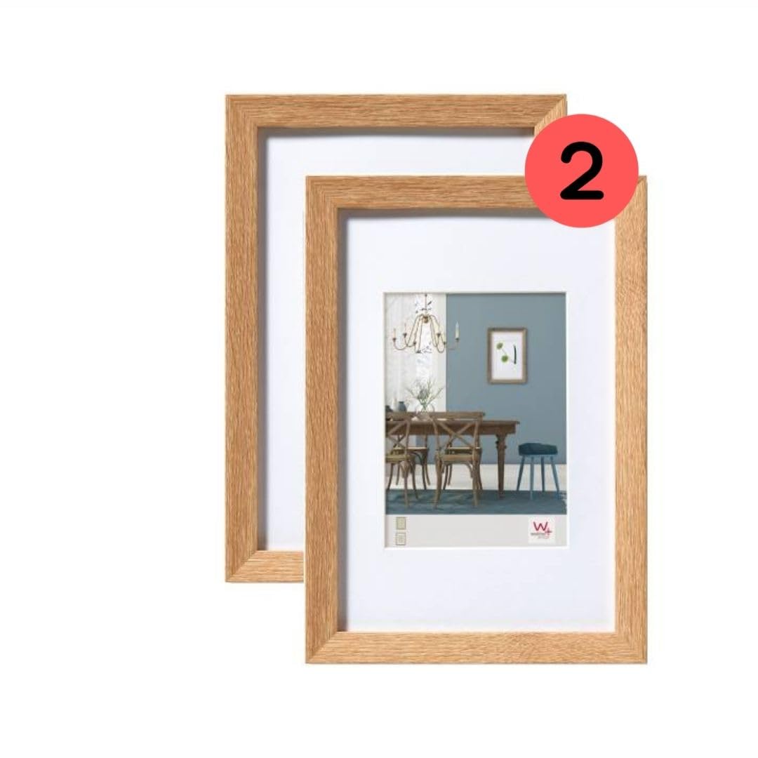 Walther design Fiorito - Cornice portafoto in rovere chiaro, 13 x 18 cm ...