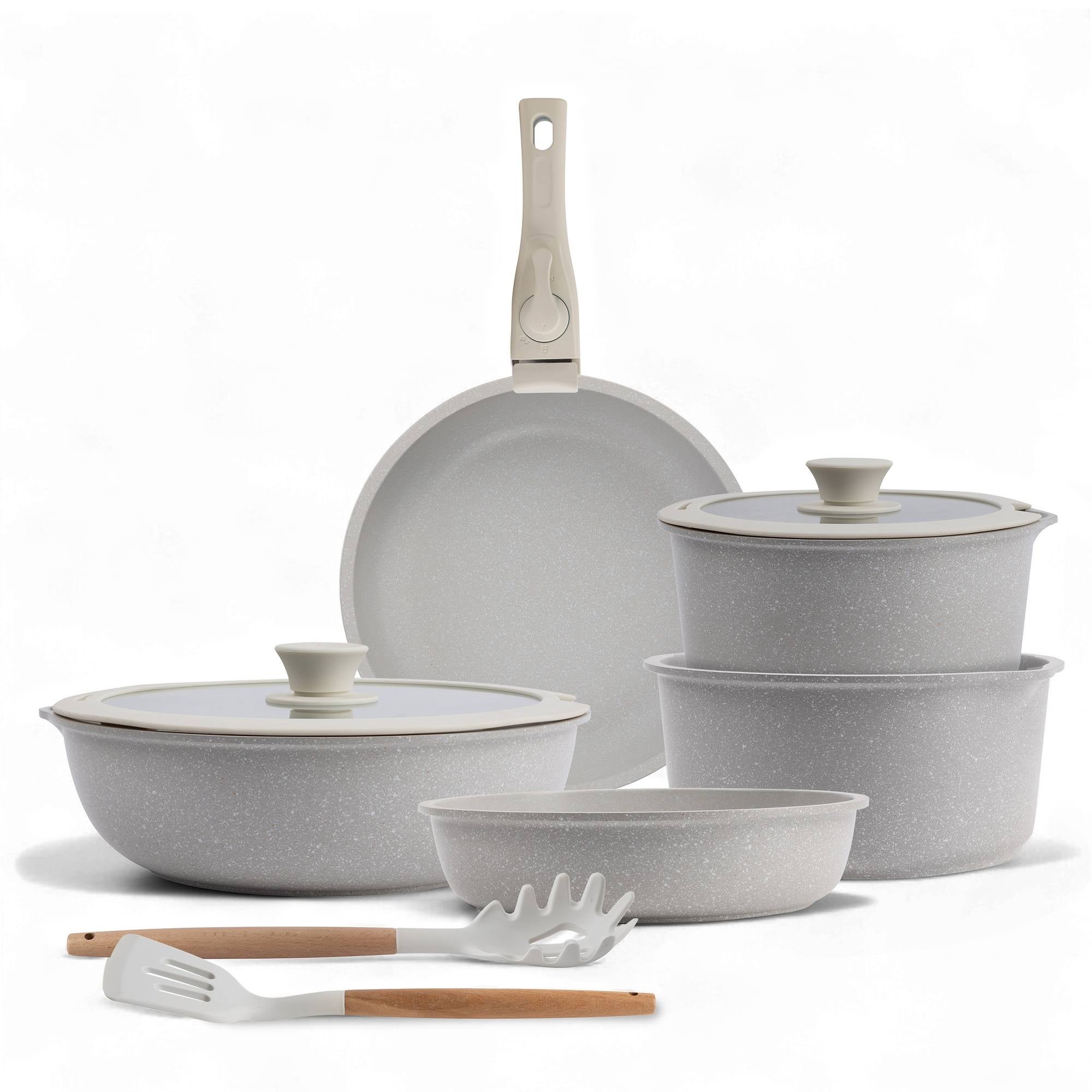 Set di pentole BERGNER Click&Cook con 4 tazze da 0,5 l - 8