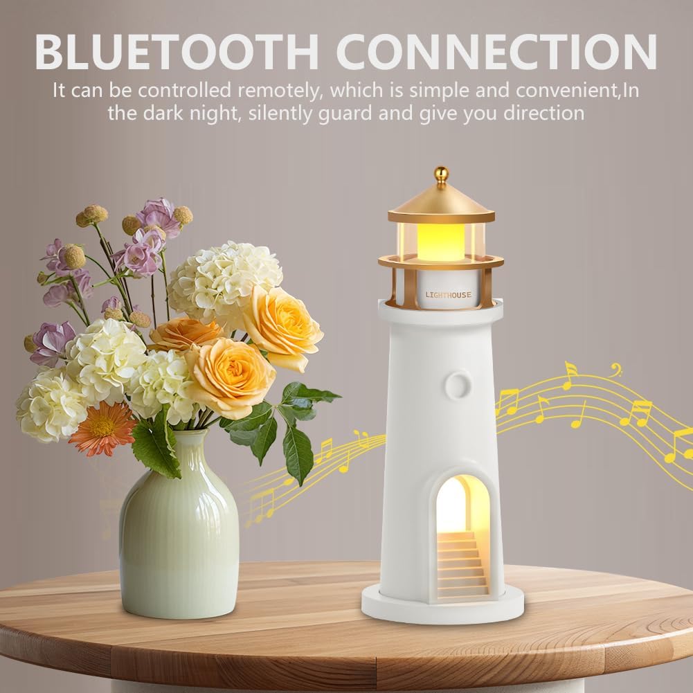 Lámpara faro lunar con control remoto y Bluetooth, proyector de luz de ...