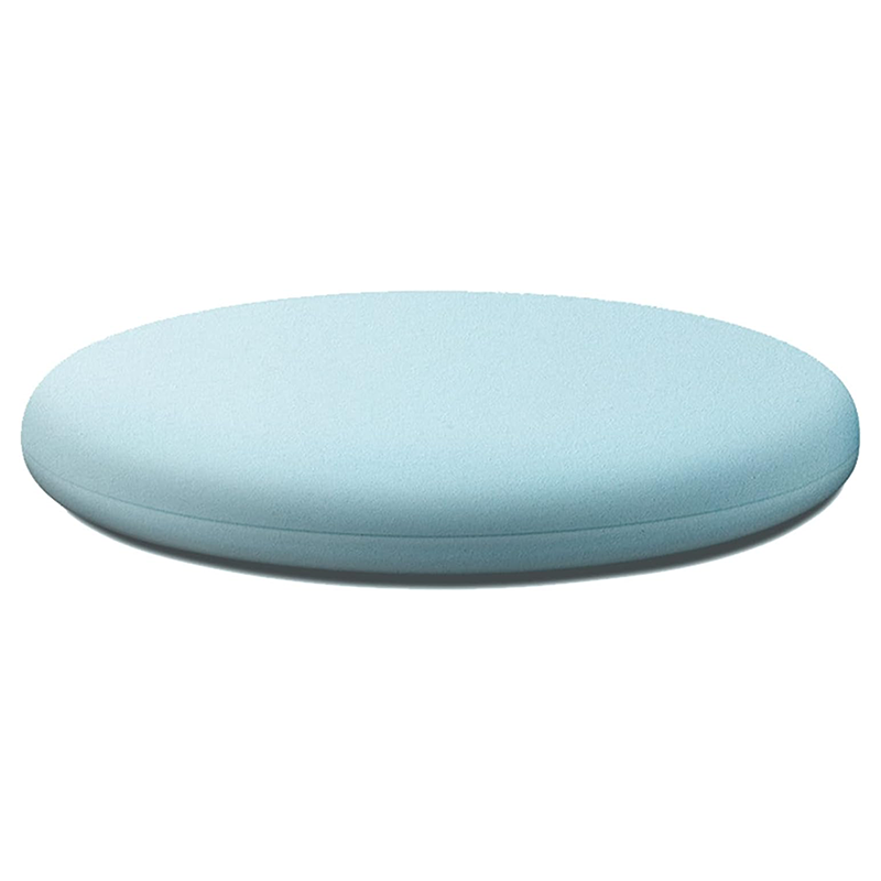 Coussin de chaise rond en cuir pour chaises rondes, 4 cm d'épaisseur