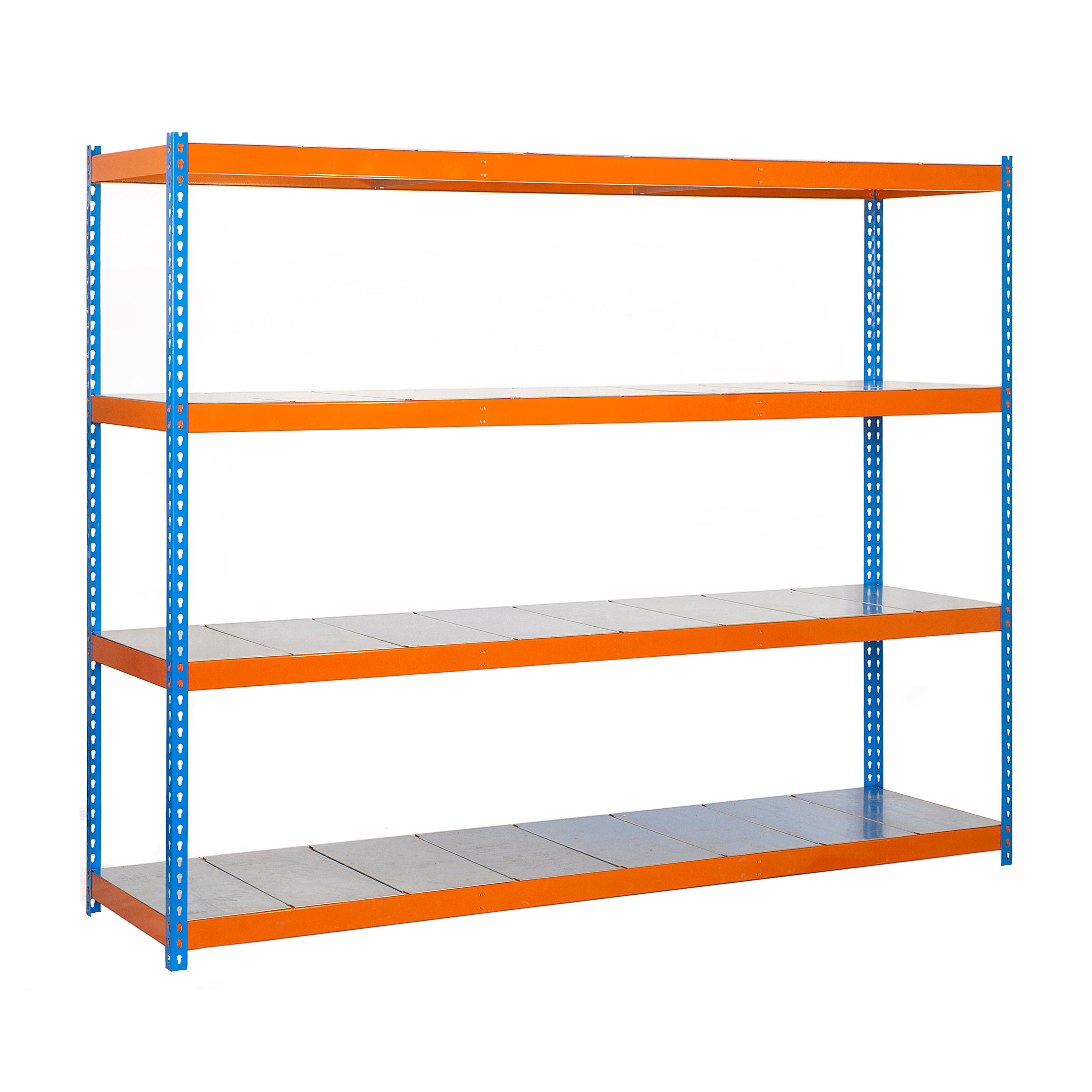 Regał Metalowy Simonrack Ecoforte 1504-4 Nośność 400 kg Powłoka Ocynkowana