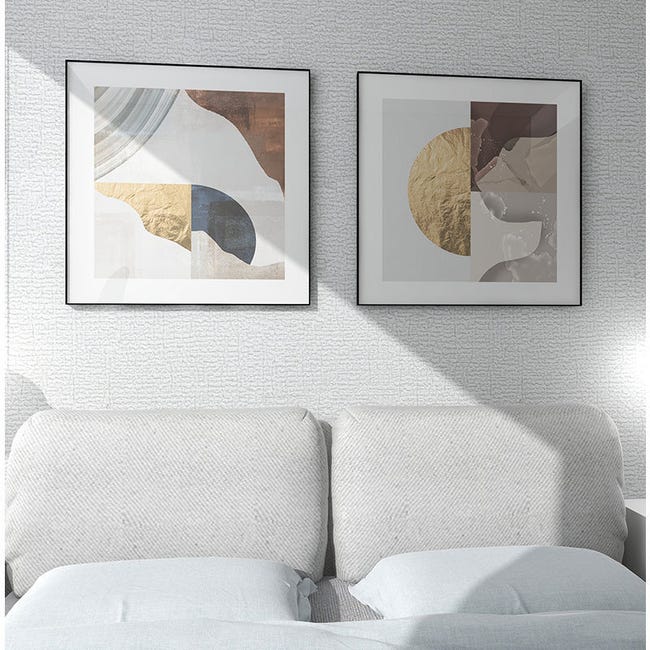 Autocollants muraux 3D épais imperméables à la boue de diatomée 500 x 50 cm,décoration murale de papier peint uto-adhésif résistant à l'humidité - 2