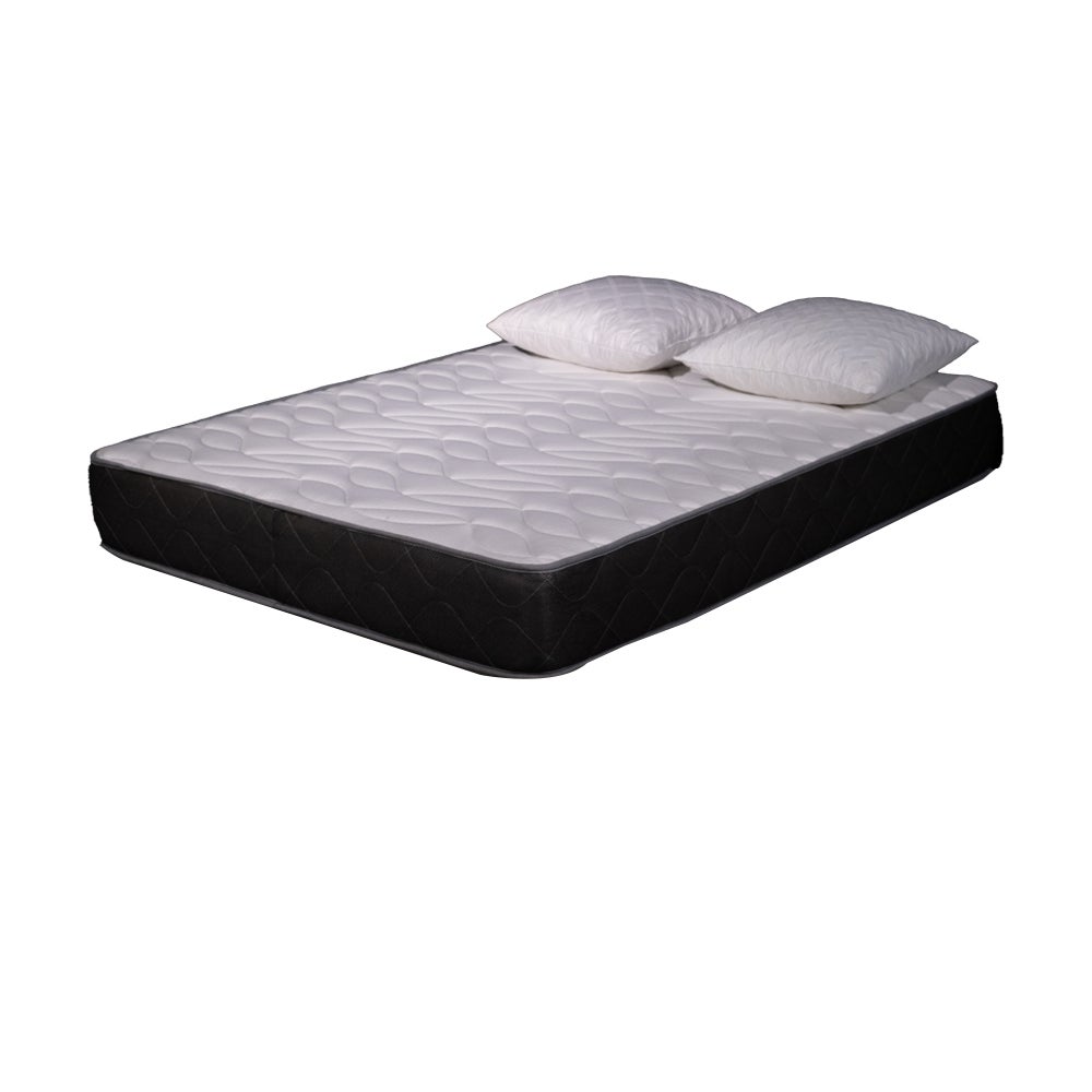 Colchón de lujo | 140x190 cm con 2 almohadas en la memoria de copos 60x60cm | 35 kg/m³ de espuma | 24 cm