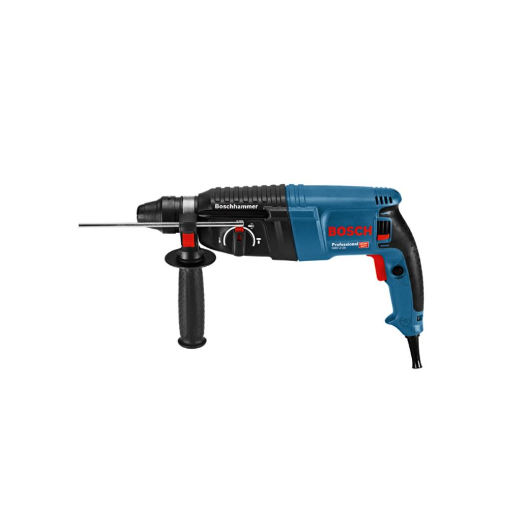 Perforateur BOSCH SDS-plus GBH 2-26 Professional - 830W 2.7J - Avec coffret et poignée - 06112A3000 - 7
