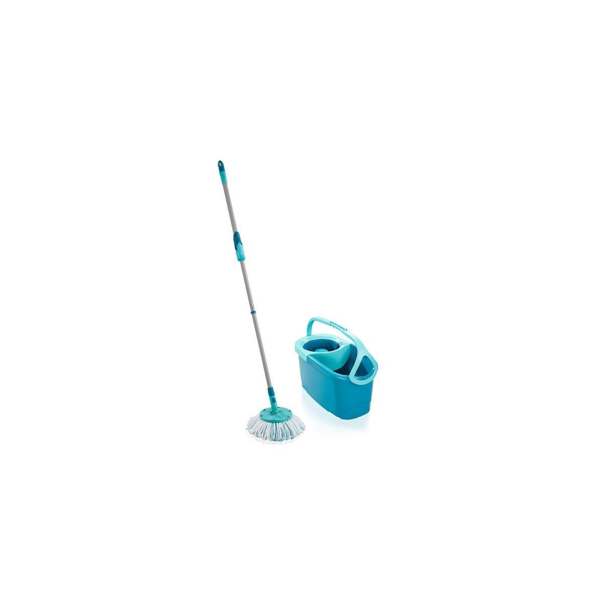 Lot De 5 Têtes De Rechange Balai Serpillière Ronde Leifheit Clean Twist Disc Mop Micro - Fibres Haute Absorption