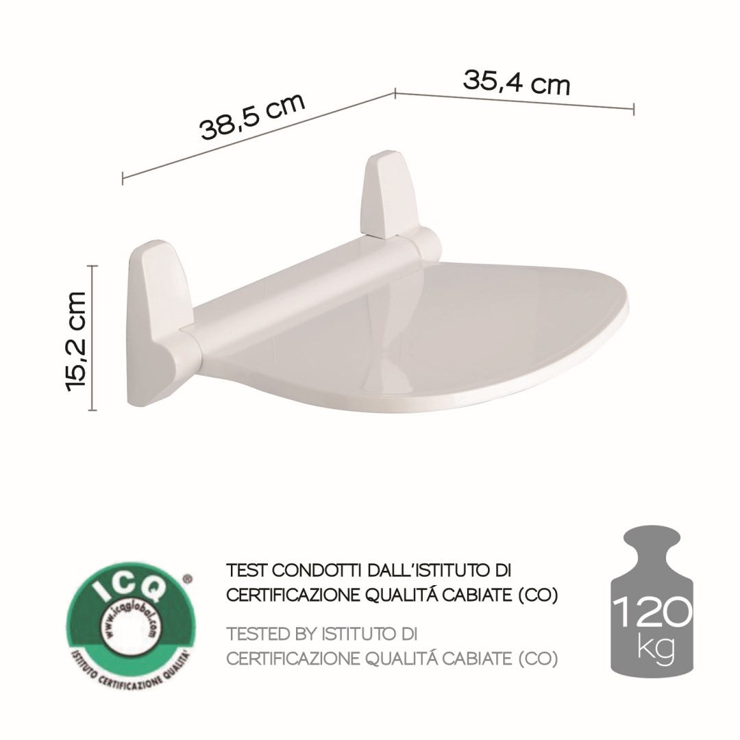 Siège de douche pliable pour personnes âgées seniors | Sound - 2