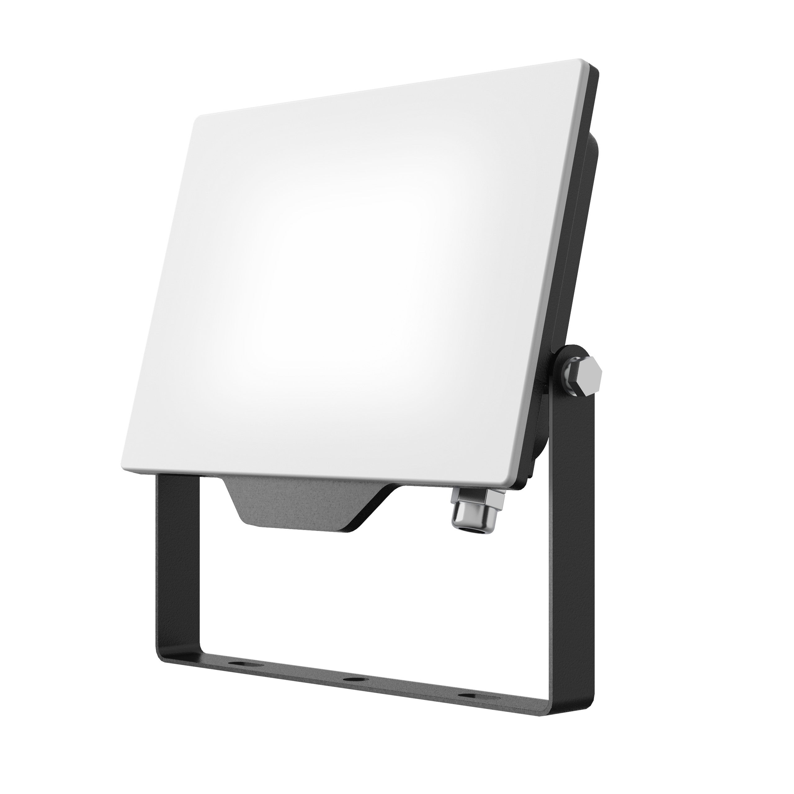 Naświetlacz LED Ultron 20W IP65 neutralna biel 4500K lampa halogen czarny MasterLED