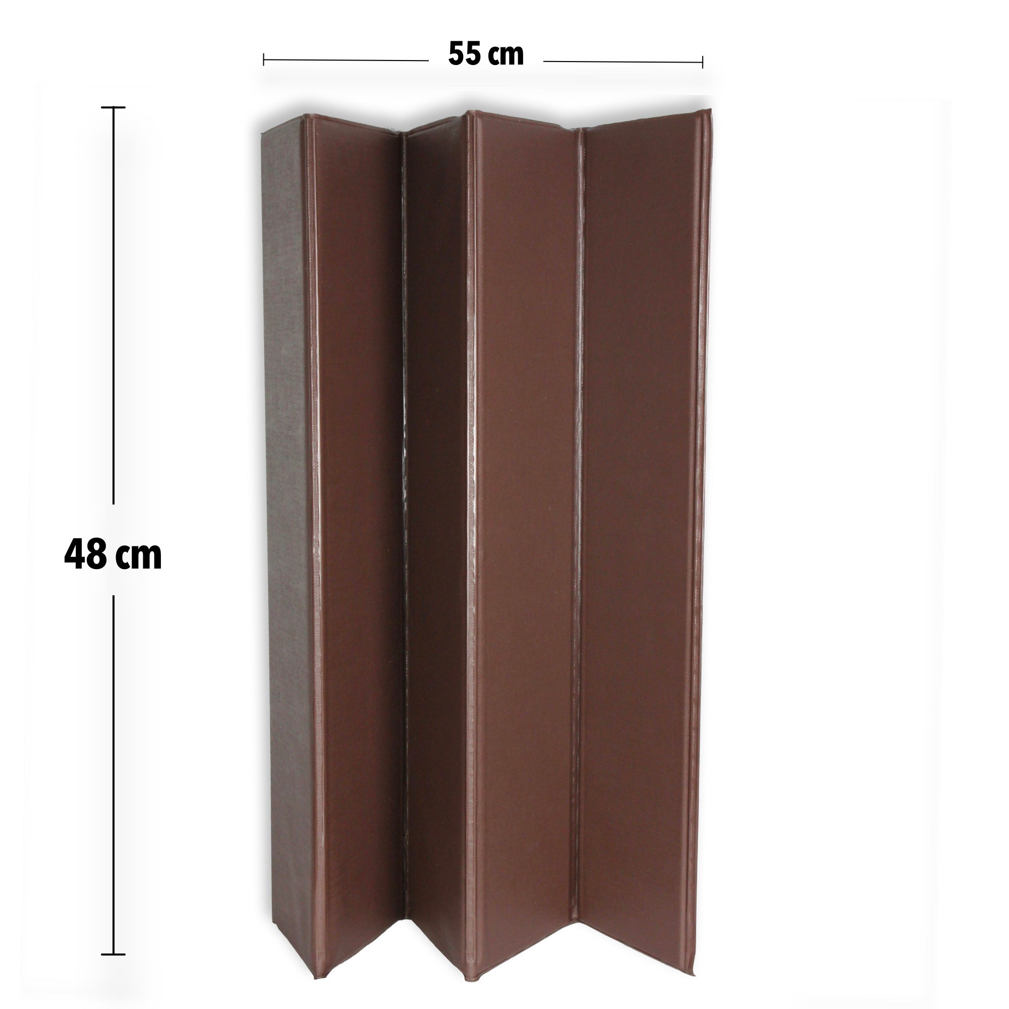 Base di rinforzo per divano a 1 posto o per letto a materasso, tavole di supporto per poltrone in fibra di legno, 55 x 48 cm, doghe marroni - 6