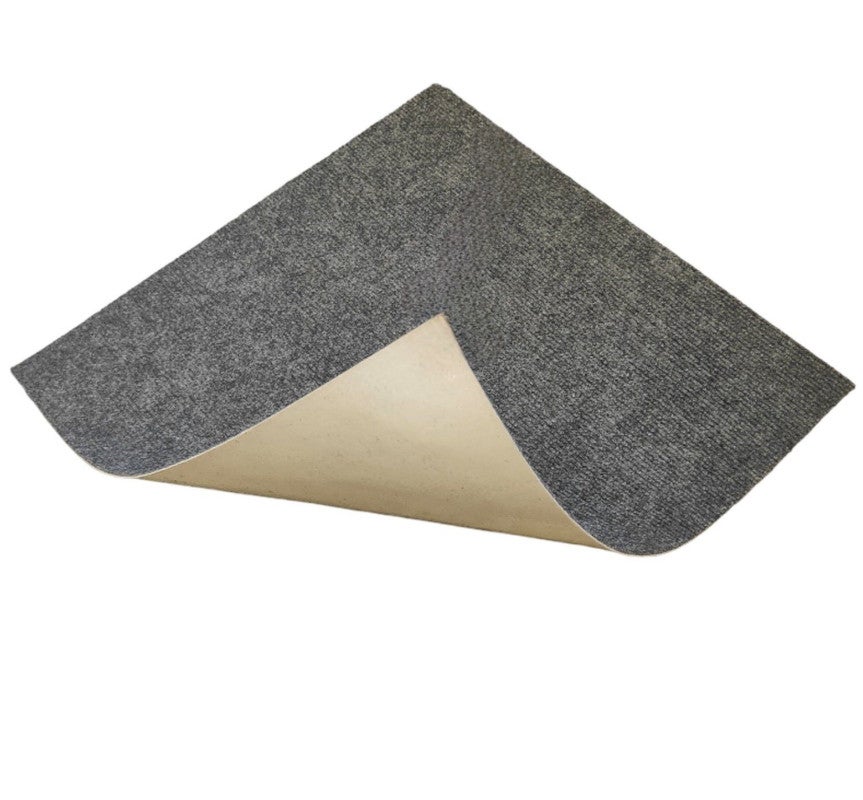 Arquiservi - Muestra Moqueta en losetas autoadhesiva Gris 50x50 cm | Fácil Instalación, Lavable y Antideslizante para Oficinas y Hogar - 2