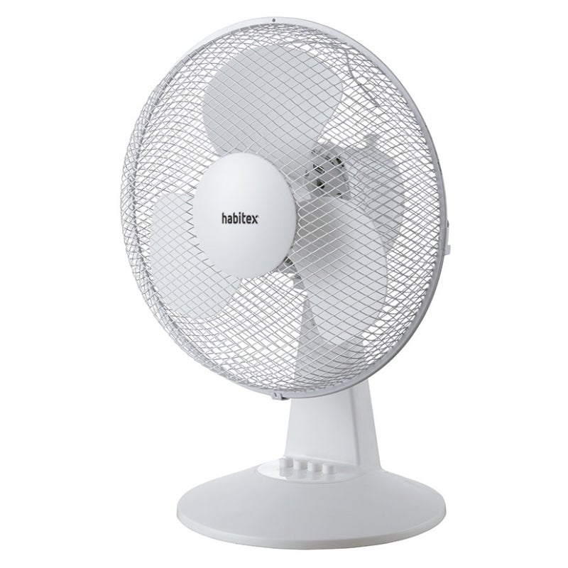 Habitex Ventilador Sobremesa S-30 Blanco , Leroy Merlin