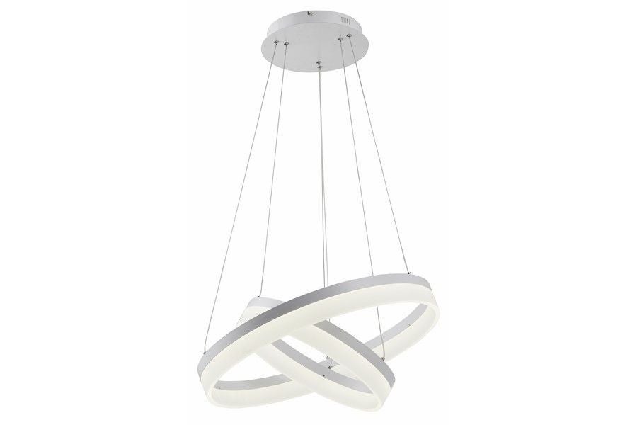 Lampa wisząca Cornelia LED 60W Neutralna biel 4200lm biała wym: 120 x 60 x 60 cm Reality