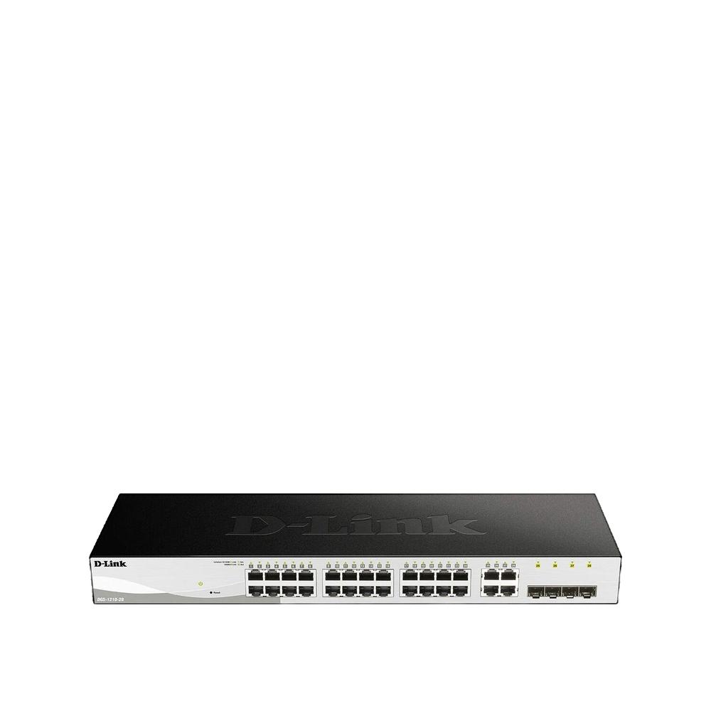 D-Link DGS-1210-28/E Smart+ Switch Gestionado 24 Puertos Ethernet Gigabit + 4 Puertos Combo 1000BASE-T/SFP - Imagen 2