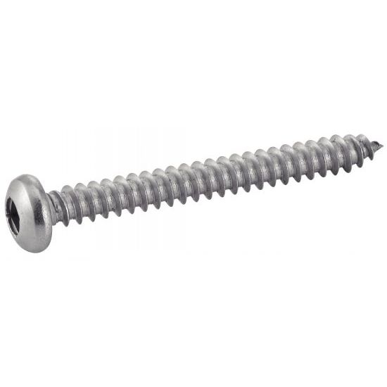 VIS À TÔLE TÊTE CYLINDRIQUE BOMBÉE POZI ZN NOIR ST 3,5 X 25 mm DIN 7981 main image 0