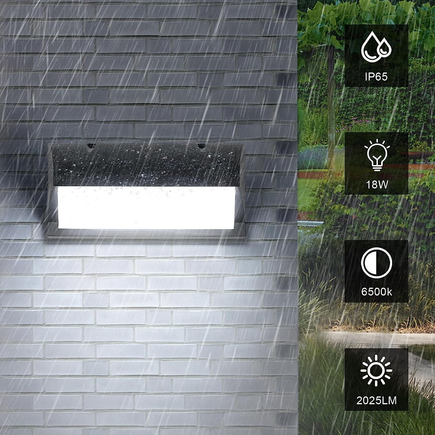 Applique da parete moderno a led design nero per corridoio FB-0192