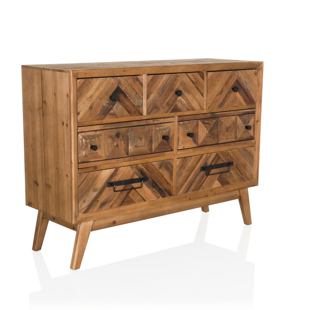 Kredens SANTJAGO WOOD XL Brązowy hjh LIVING