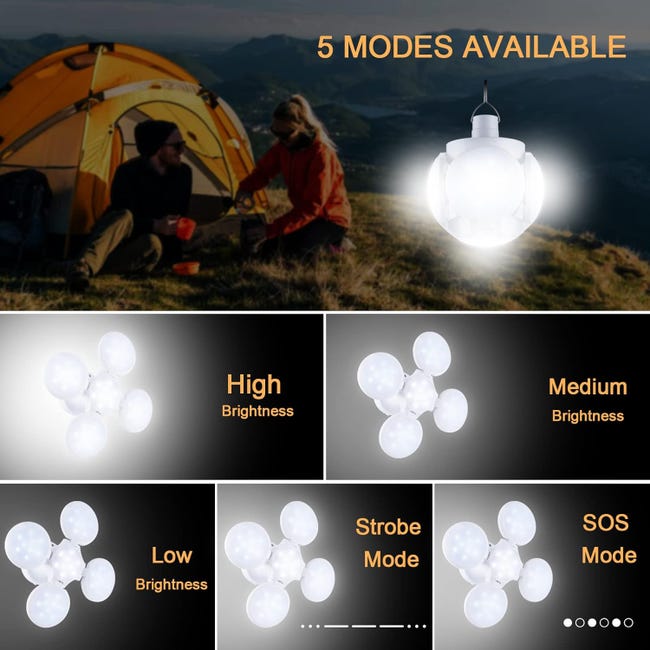 Generic Lanterne Solaire LED Pliable Portable Rechargeable Suspendue Avec Chargement USB 72 LED - Prix pas cher | CI Generic Lanterne Solaire LED Pliable Portable Rechargeable Suspendue Avec Chargement USB 72 LED - Prix pas cher | CI