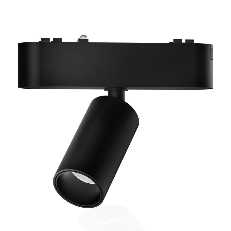 Lampa szynowa LED Luxo 48V Spot 5W 4000K neutralna biel 36° oświetlenie szynowe czarna MasterLED