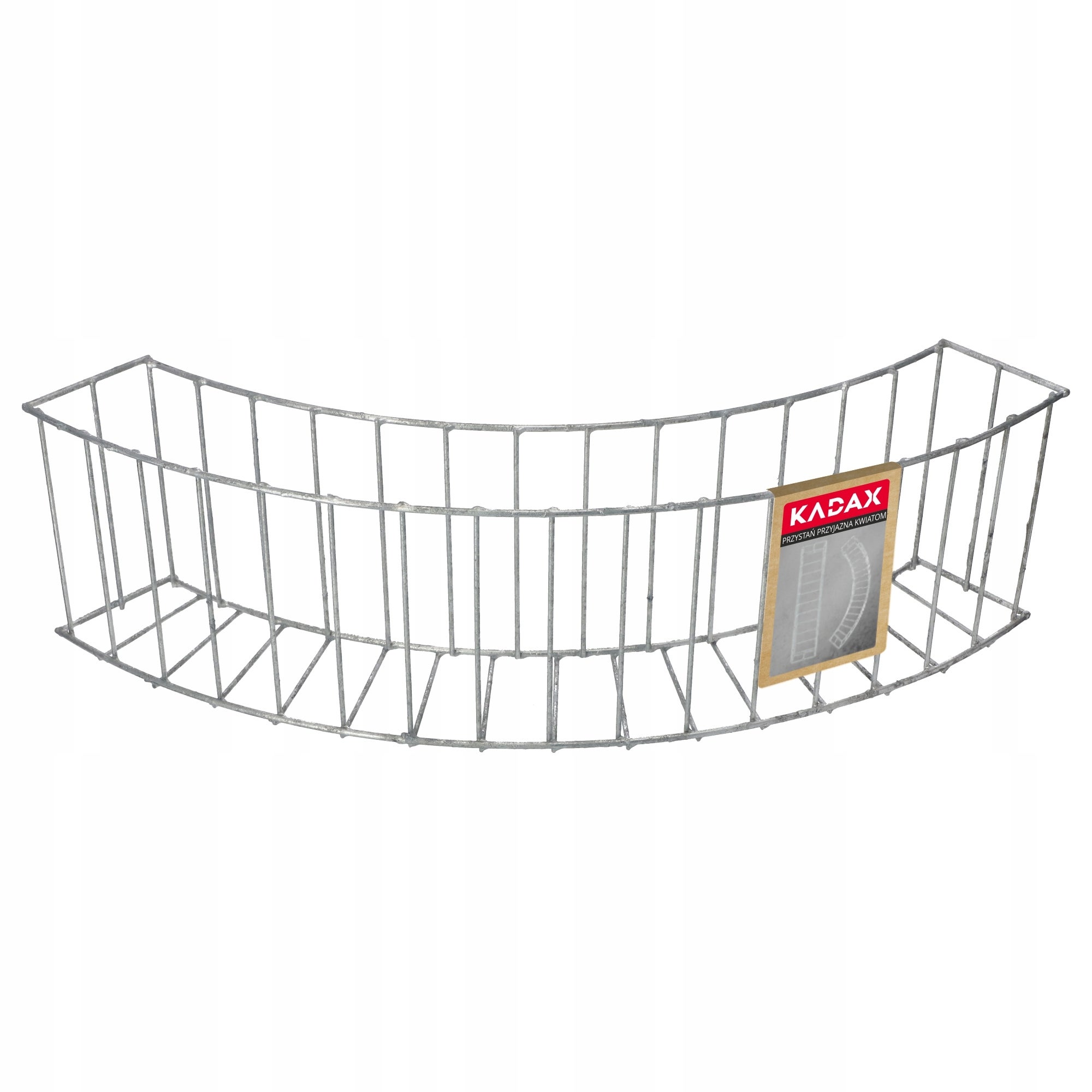 DONICA GABIONOWA SIATKA OBRZEŻE OGRODOWE TRAWNIKOWE PANEL 75 cm STALOWA