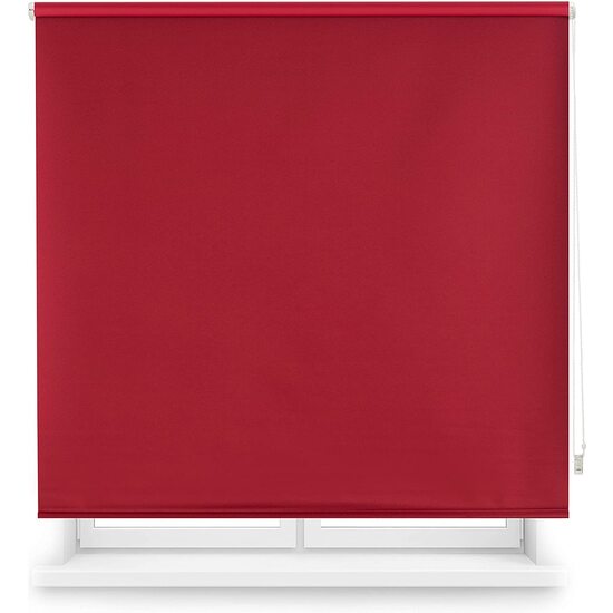 Blindecor   estor enrollable opaco liso - medidas estor: 120x175 - medidas tela estor: 117x170 - estor rojo
