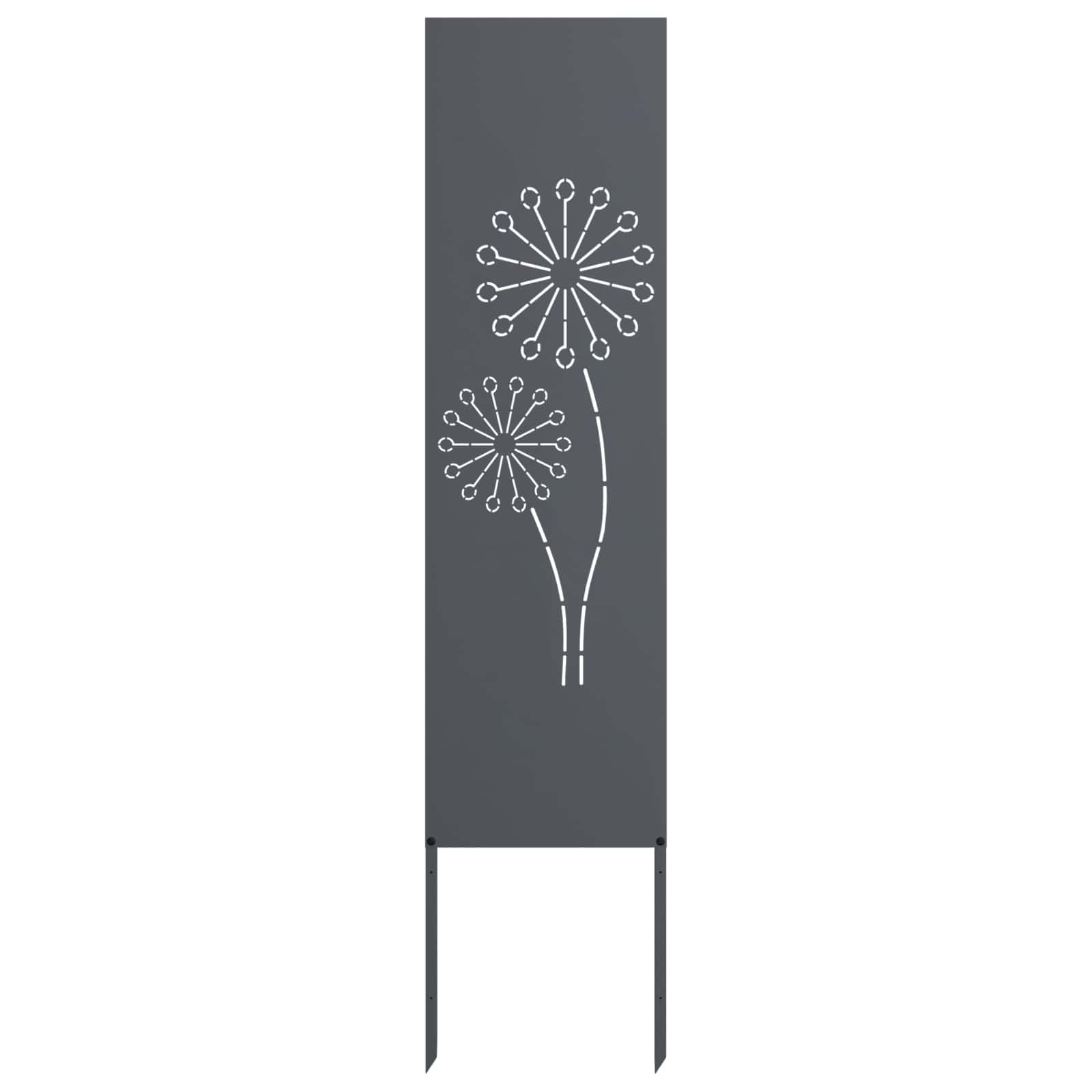 Écran de confidentialité de jardin Anthracite 32 x 140 cm vidaXL - 2