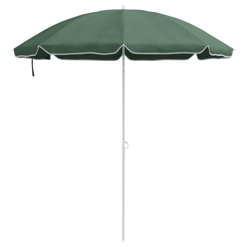 Parasol en polyester 170T vert pour la terrasse - 4