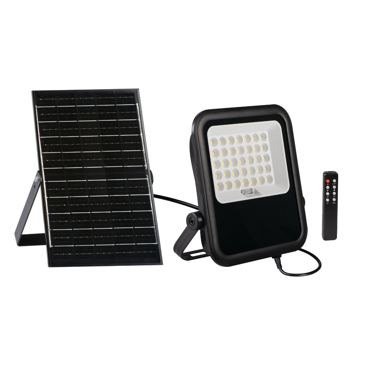 Naświetlacz LED FL SONE SLR solarny LED 15W Neutralna biel 2200 czarno-biała wym:30,6x27x4,9cm Kanlux