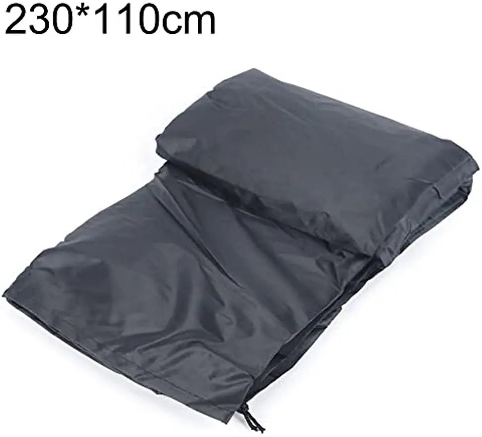 9PC Housse de Mobilier de Jardin Ronde Imperméable et Durable, Protection UV pour Table de Jardin Extérieure, Meubles de Patio - 5