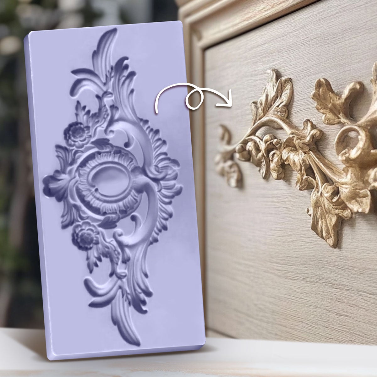 SIL HAND - Caoutchouc de Silicone en Pâte Non Toxique pour moules 1:1, pour Petits Objets ou pièces anatomiques (1 kg) - 6