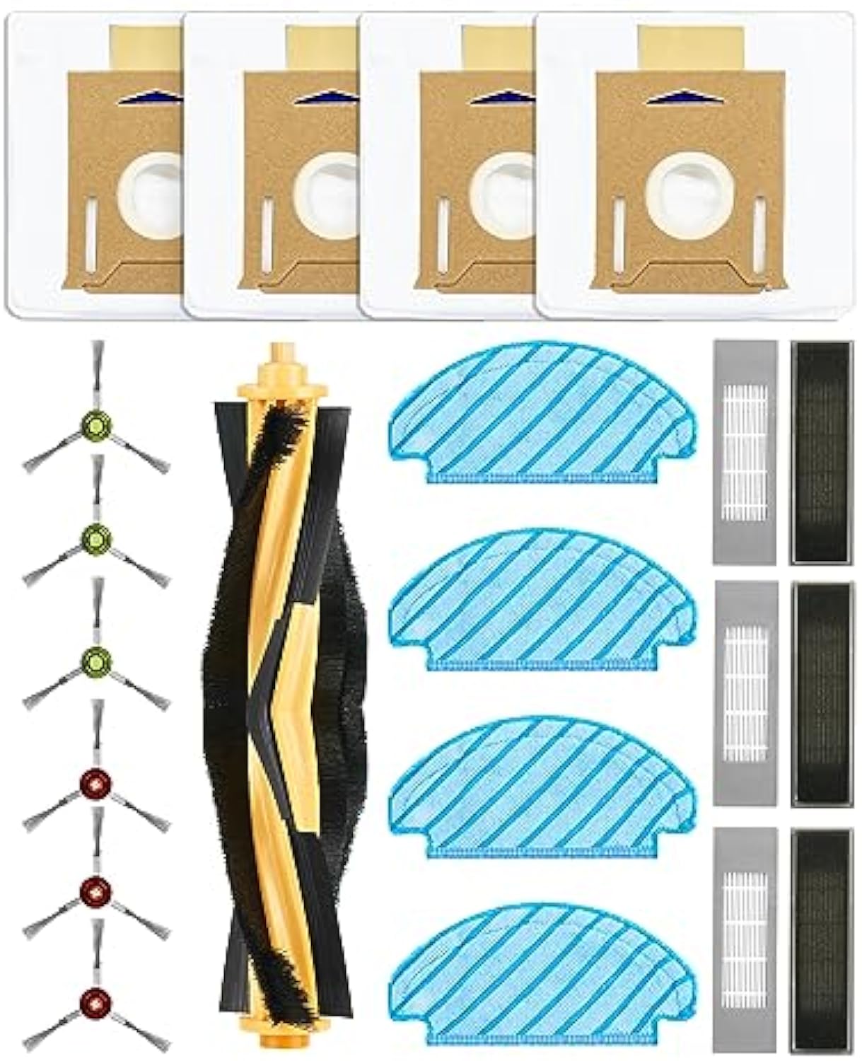Salviette di ricambio per Ecovacs Deebot Ozmo 930 panni in microfibra set accessori per Robotics DG3G-KTA Buddy, panni in microfibra
