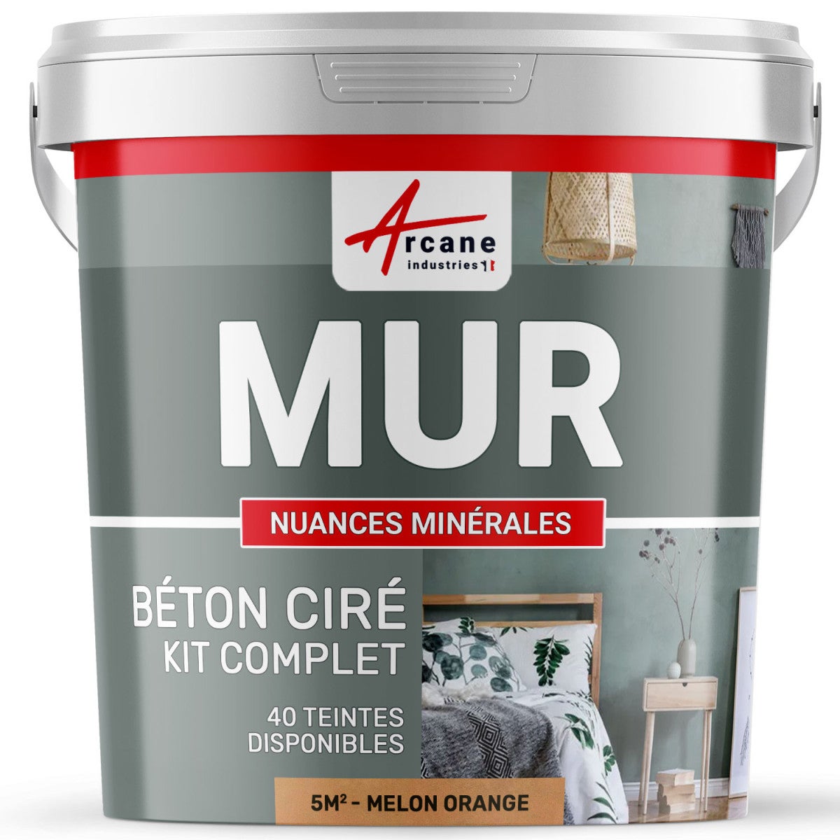 Pittura Per Tetti ARCAROOF PAINT - 1222 | Marrone Arancio RAL 8023 | Resistente Ai UV E Intemperie | Asciugatura Rapida - Foto 9