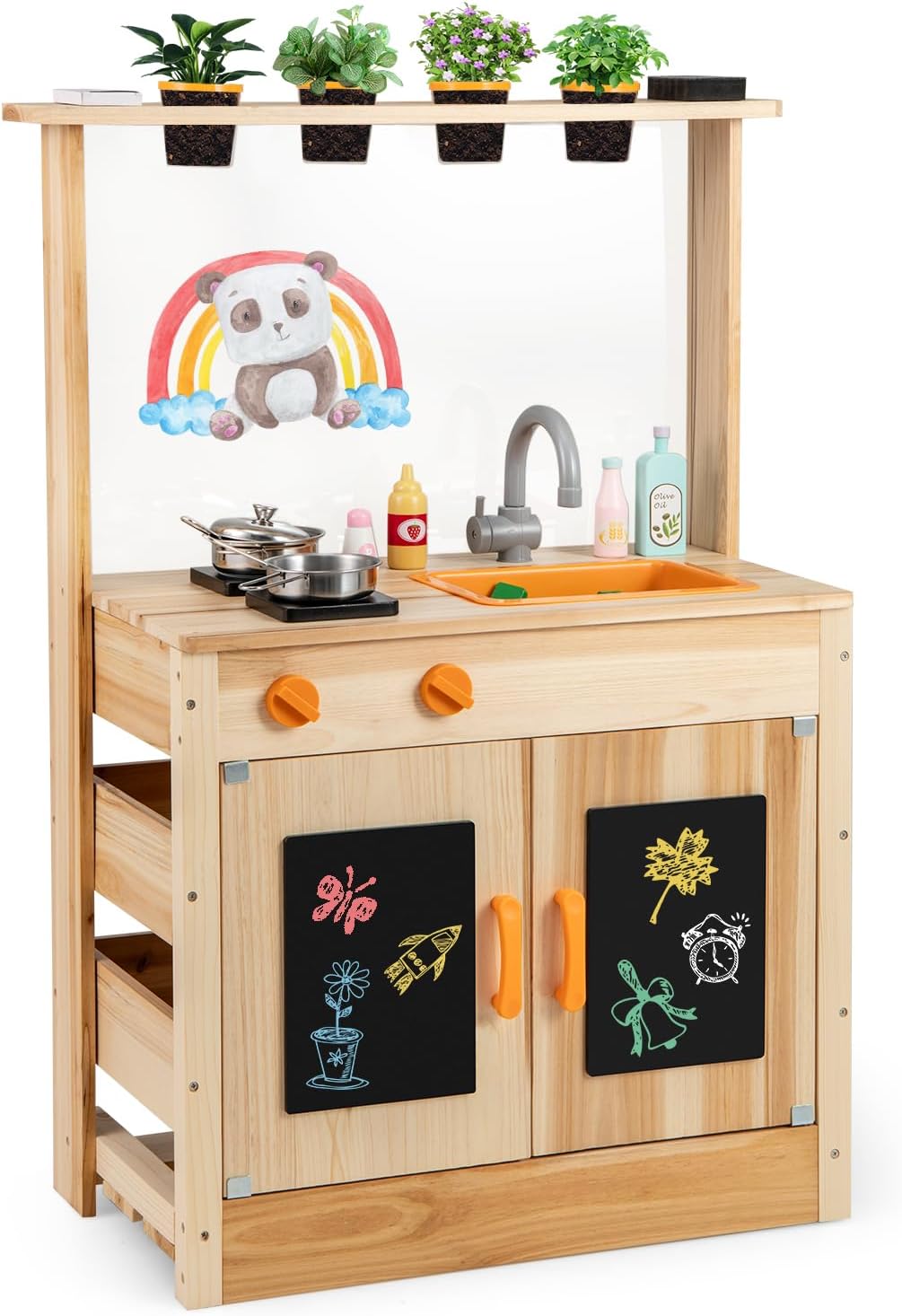 Cuisine d'extérieur en bois pour enfant Yummy 300 - Exit Toys