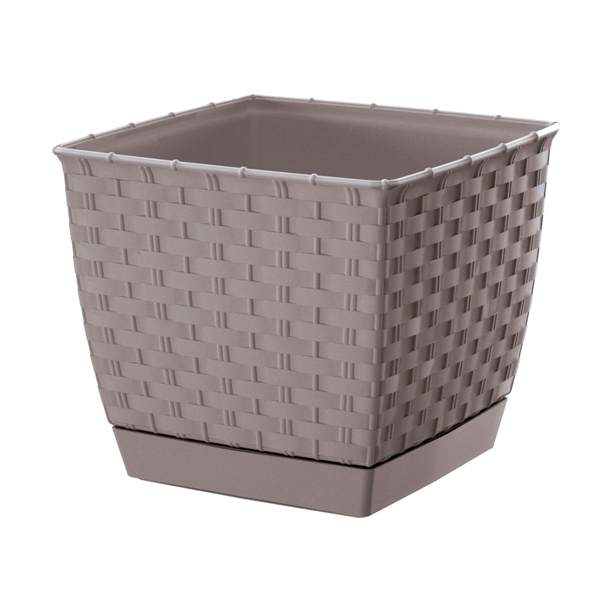 Jardinière Suspendue RATOLLA ROUND L 4,85L, Dimensions  Mm  243x243x160 Couleur Mocca 90073487