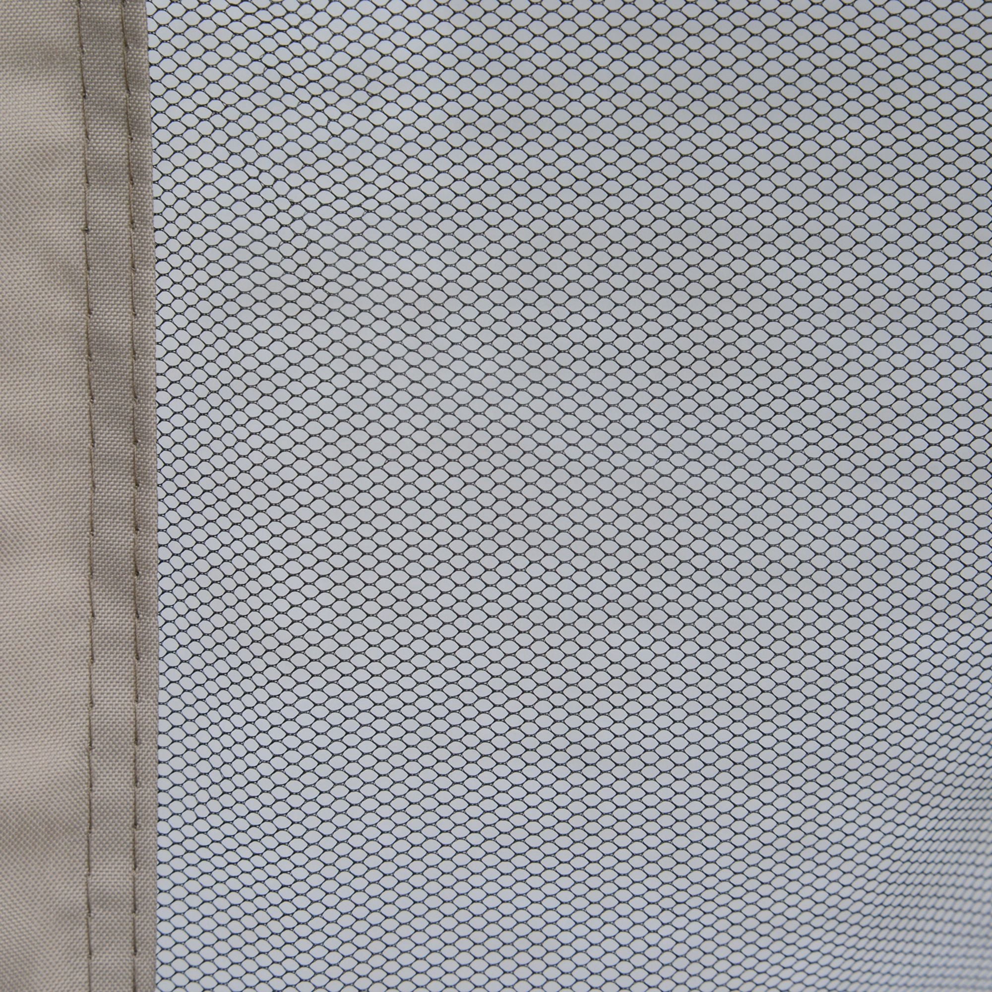 Tonnelle de jardin 3x3m avec 4 parois latérales, pavillon extérieur étanche en métal et polyester pour réception et événement, tente de fête, Gris - 8