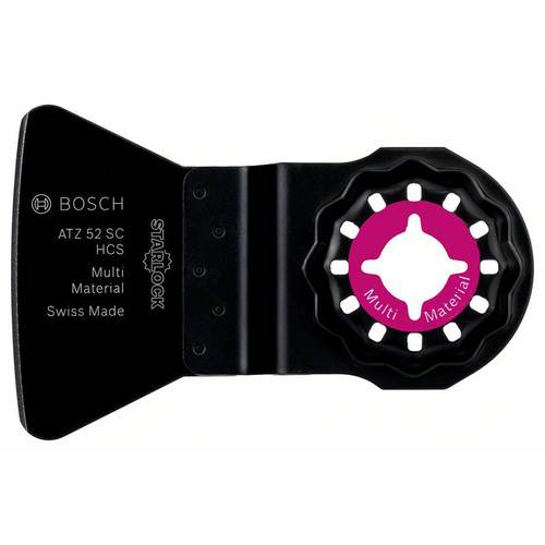 Lama Per Raschietto Bosch ATZ 52 SC – Per Malta, Colla E Adesivi, Larghezza 52 Mm, Attacco Starlock Per Multitool