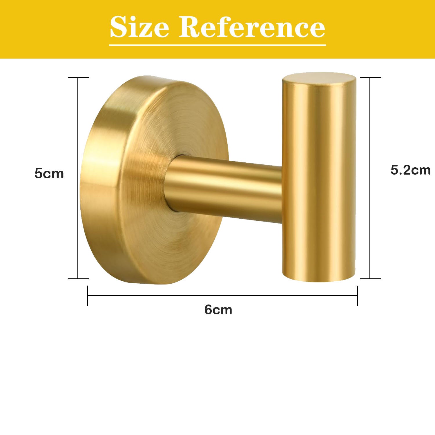 2 Ganci Asciugamani Acciaio Inox SUS 304 - Capacità 20kg, Finitura Nera, Per Bagno/cucina - Foto 9