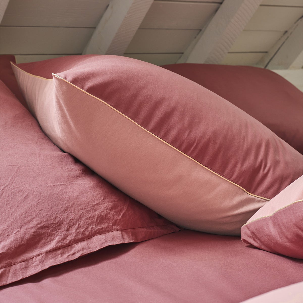 Housse de couette bicolore en coton, Bons Jours Etincelle - 3