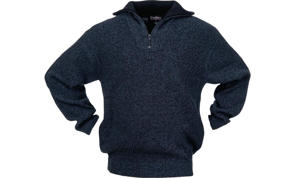 Pull-over de travail Taille L, bleu chiné Leroy Merlin