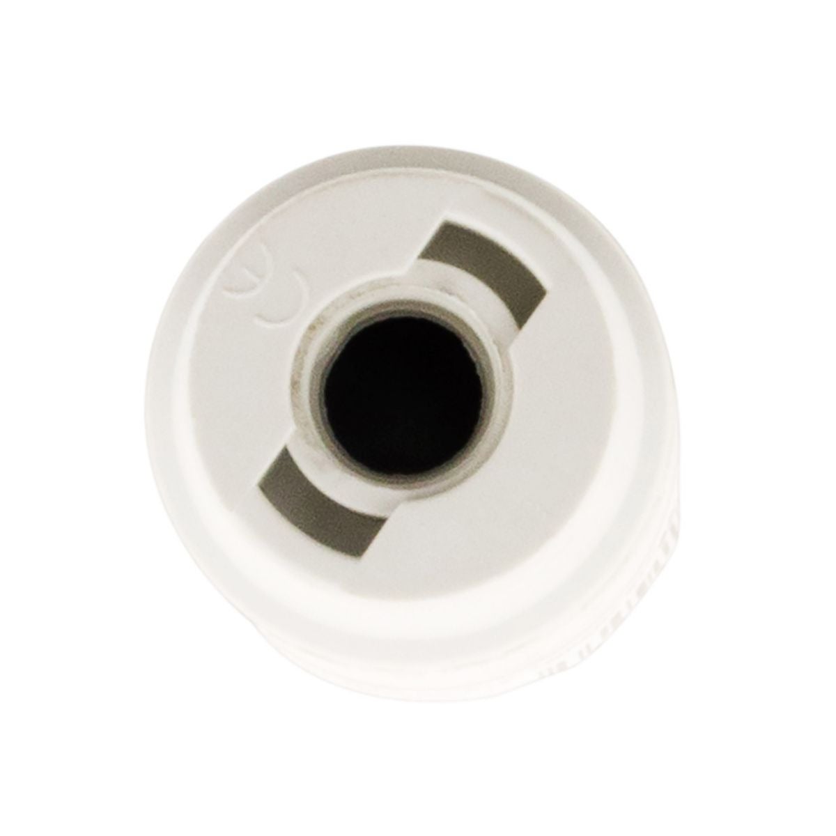 Douille lisse sans bague E14 - Blanc - Zenitech - 4