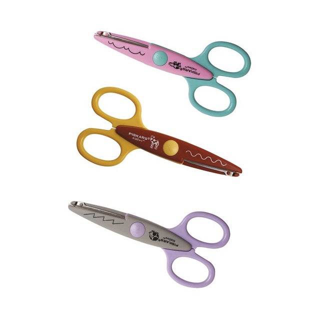 Pack de 3 ciseaux cranteurs Kidzors? Animaux du zoo