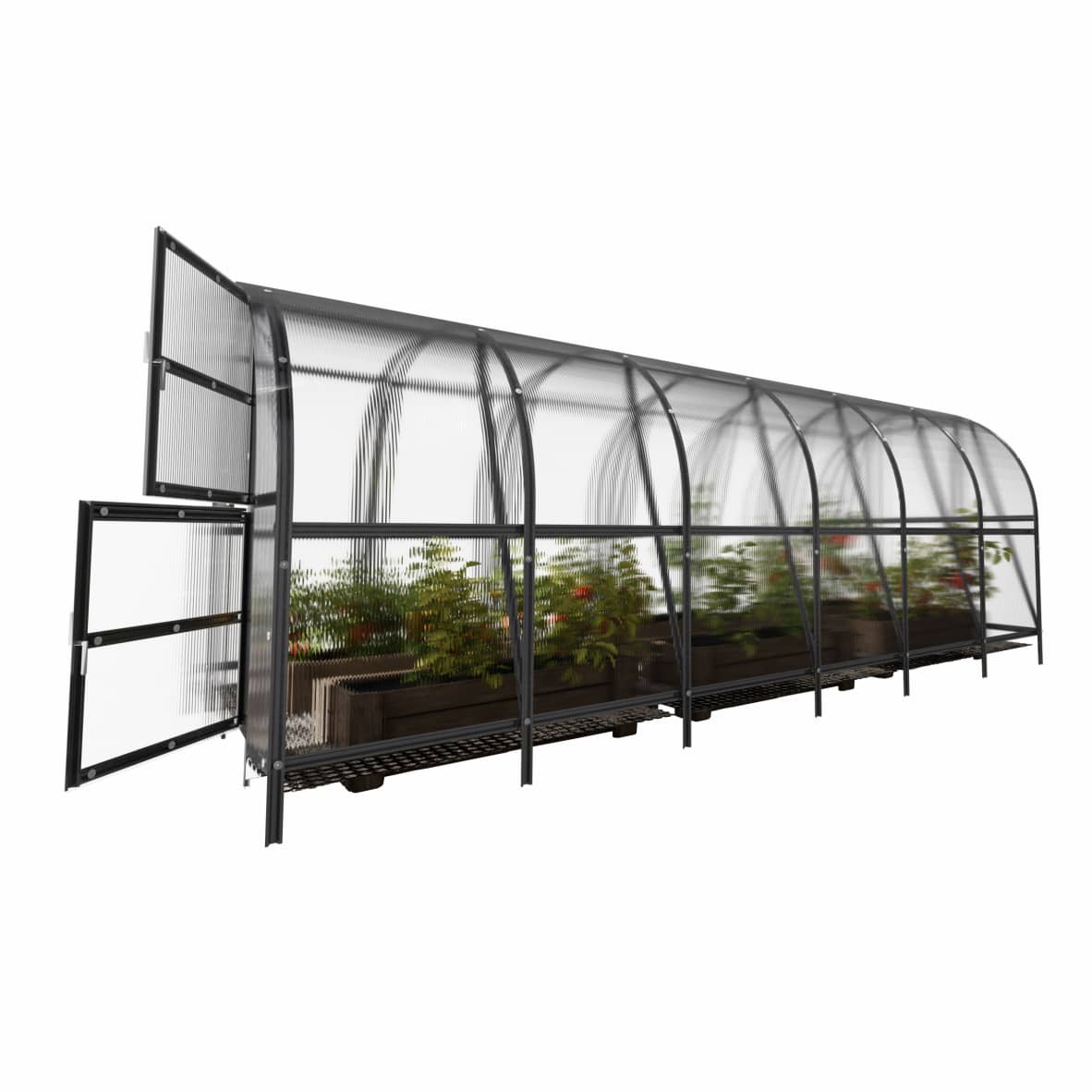 Serre de jardin KLASIKA BALTIC LT 3 x 6 m (18 m²), 4 mm avec revêtement en polycarbonate - 6