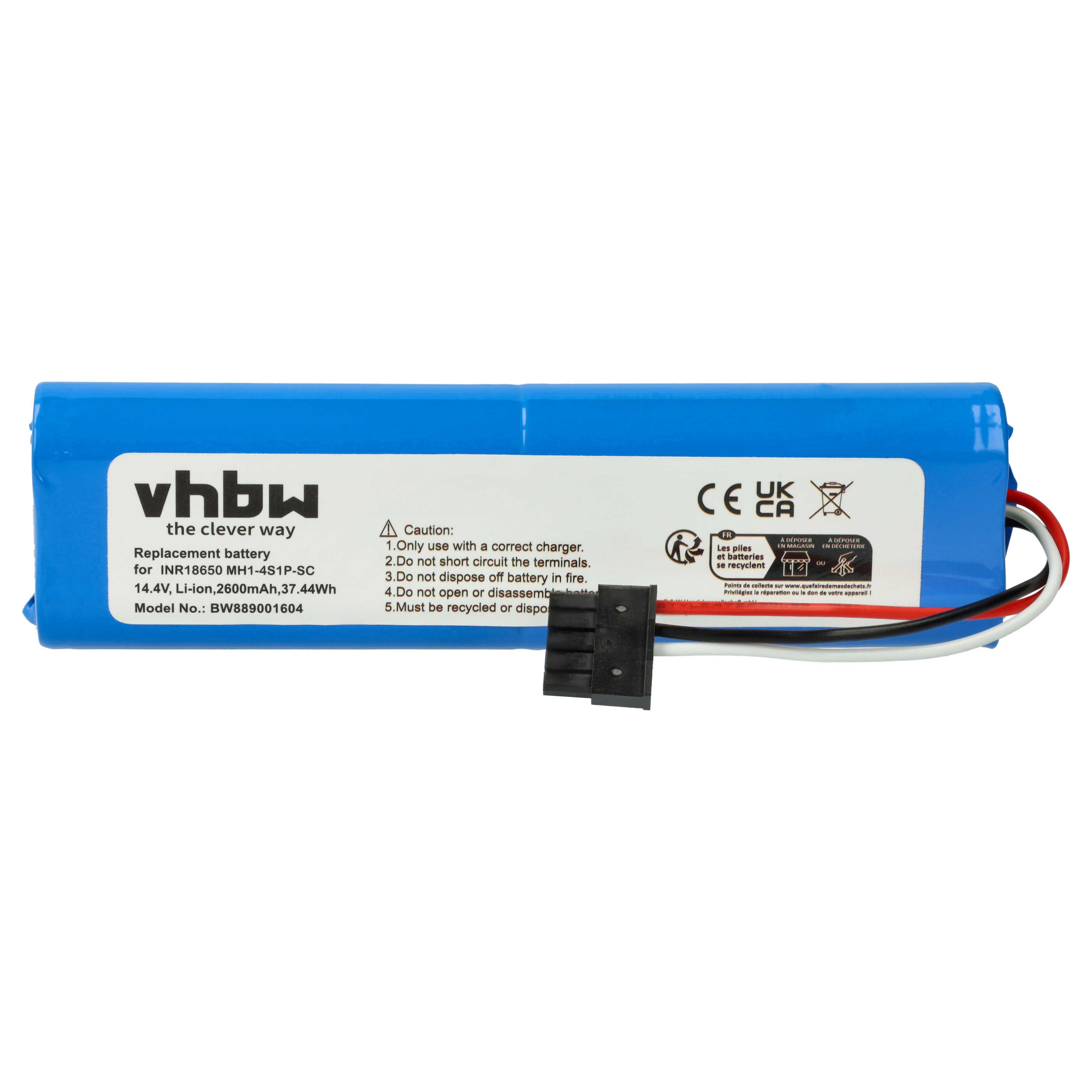 Batteria Vhbw Per IRobot Braava 2000, 300, 380 Series - 2000mAh, 7.2V NiMH, Ricambio Compatibile - Foto 4