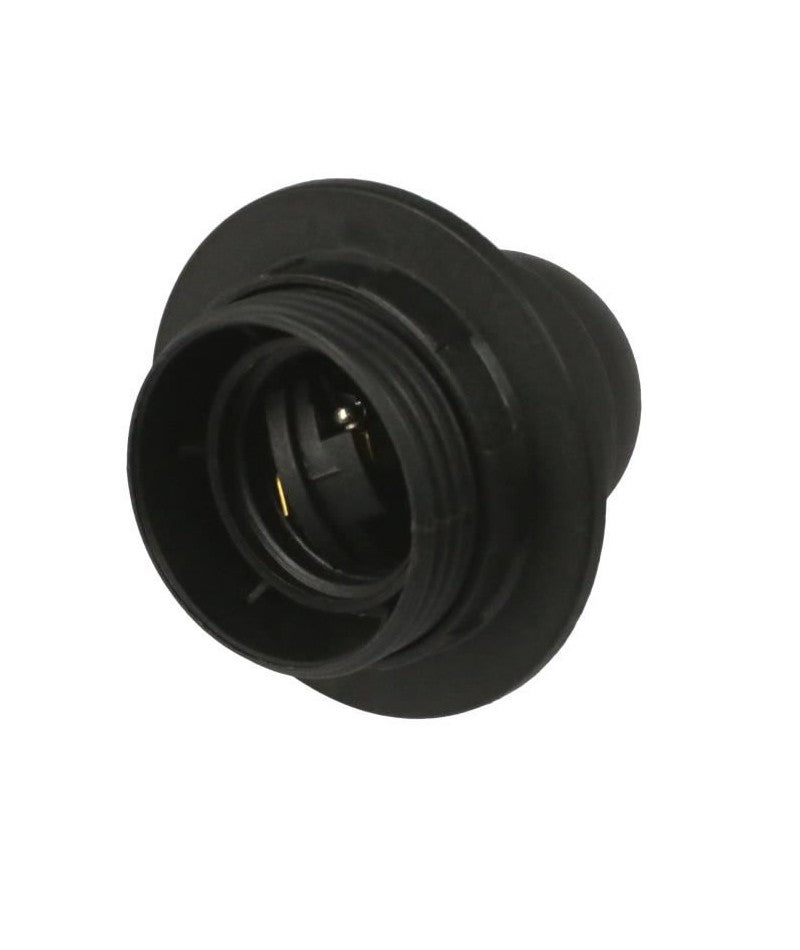 Attacco E27 + anello - nero - Zenitech - 2