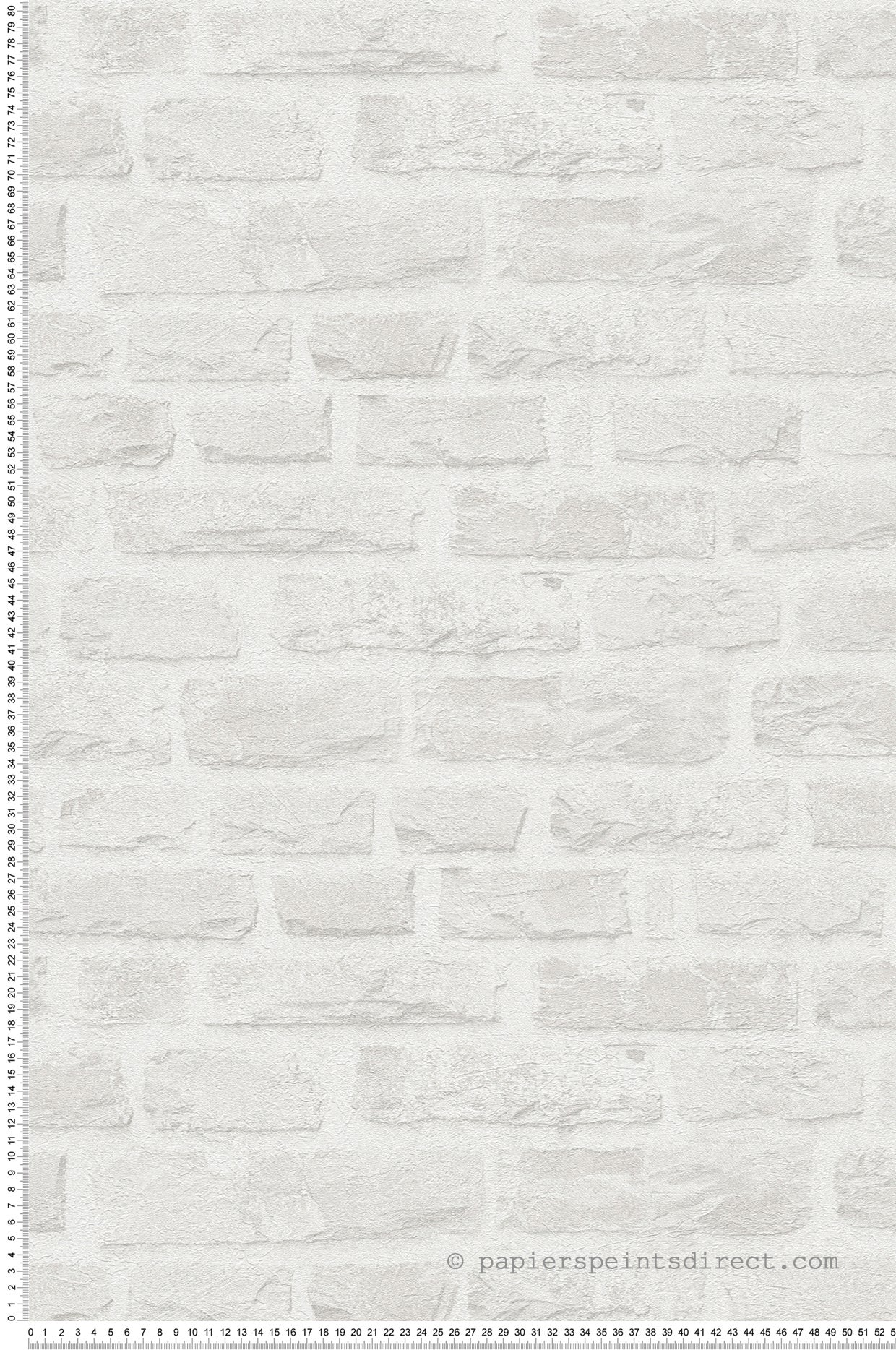 A.s. création, papel pintado no tejido, papel pintado piedra, papel pintado piedra natural, rollo 10,05 m x 0,53 m, as386372, blanco, gris