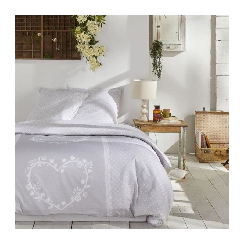 Parure de lit imprimé animalier coton happy rose Today | La Redoute Parure de lit imprimé animalier coton happy rose Today | La Redoute