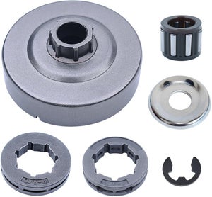 Kit Pignone Catena T8F In Acciaio – Corona 54T, Ruota Libera E Pignone 10 Denti, Per Scooter E Bici Fai Da Te