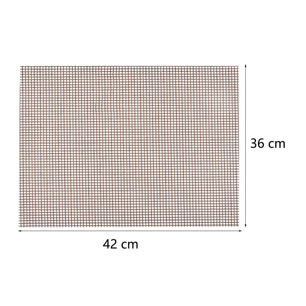 2 pçs 36*42cm grade de churrasco esteira net cozimento grill almofadas grelhar acessórios churrasqueira almofada grill comida esteira - 2