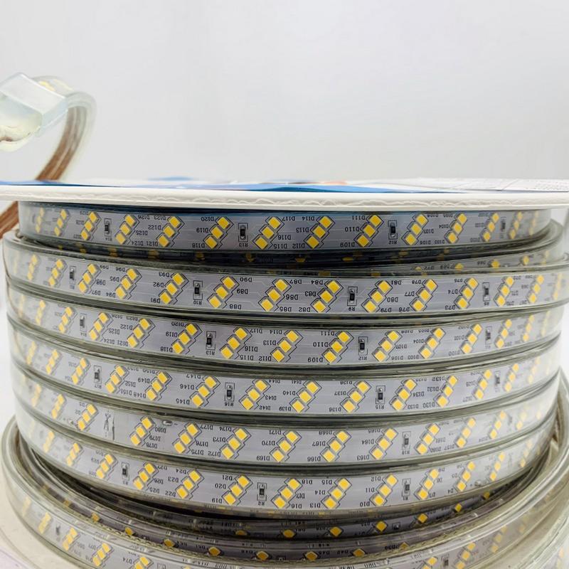 Ruban LED 220V Recoupable 50M IP65 2835 180LED/m Triple Rangée - Blanc Neutre 4000K - 5500K - SILAMP - 4